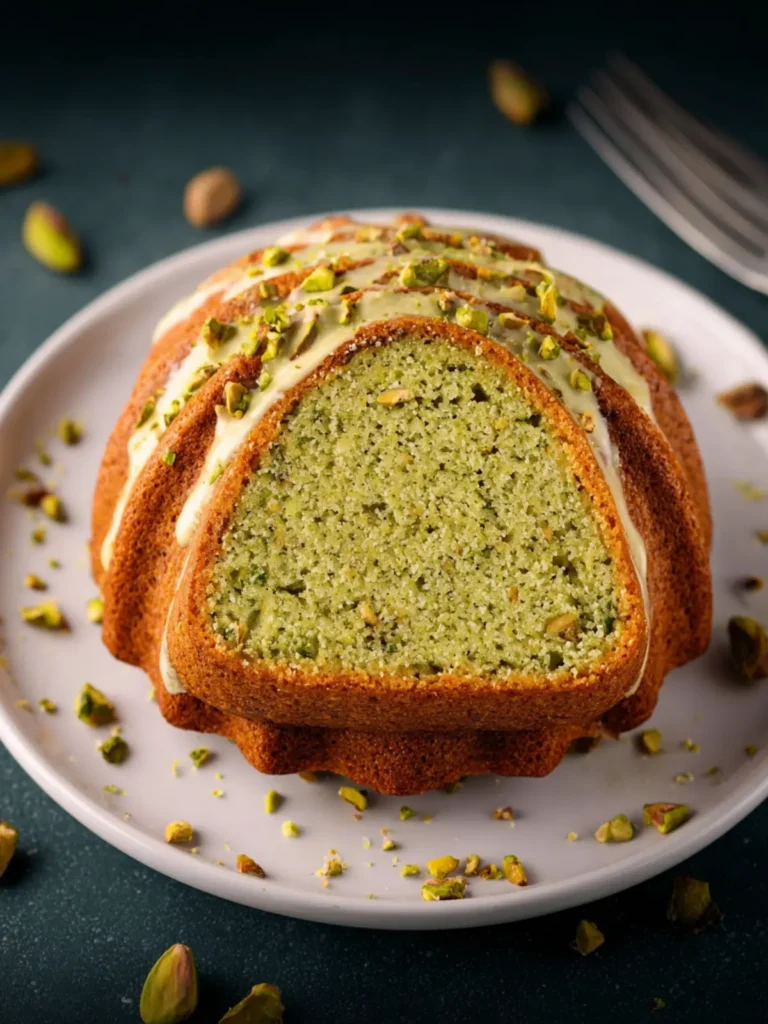 Pistachio Bundt Cake First Image