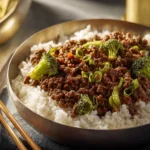 Spicy Sriracha Ground Beef Bowls First Image