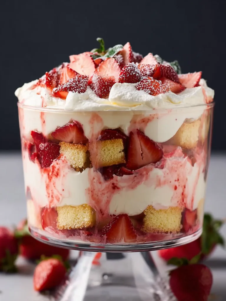 Strawberry Cheesecake Trifle First Image