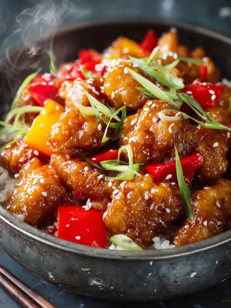Sweet and Sour Chicken Recipe First Image