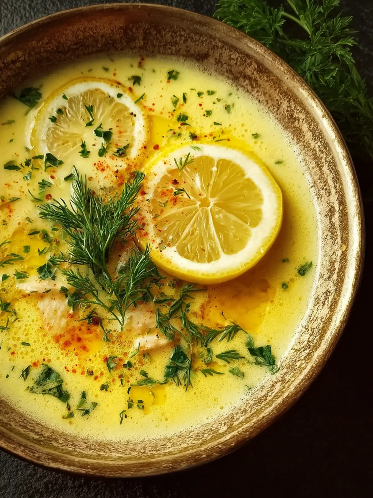Avgolemono Soup First Image