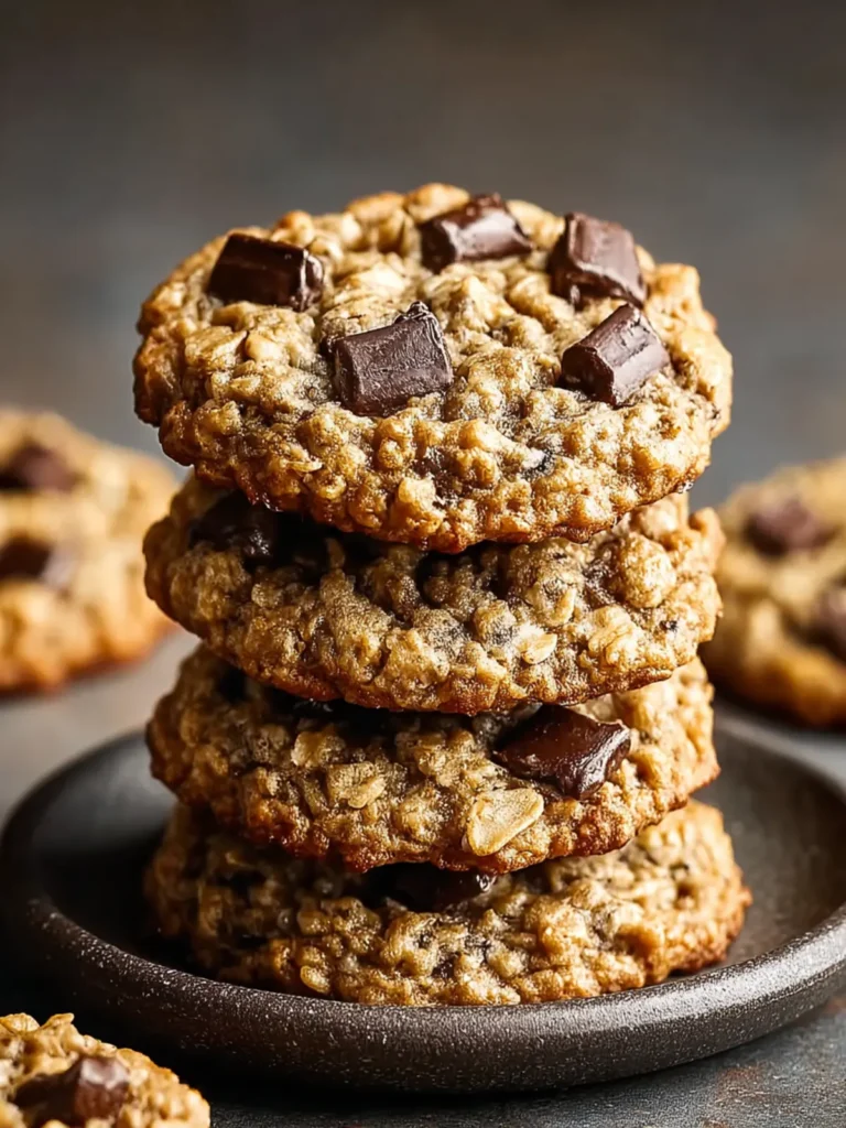 Chewy Oatmeal Chocolate Chip Cookies: An Amazing Ultimate Recipe First Image