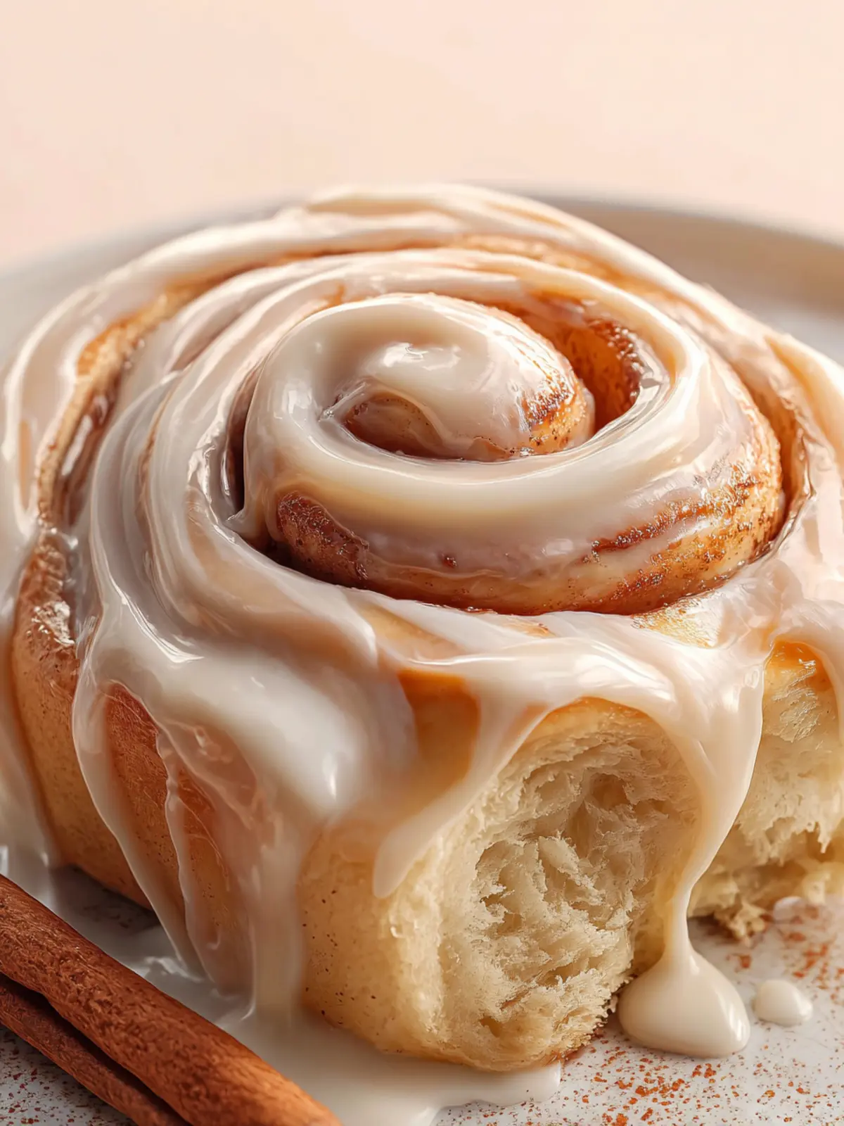Cinnamon Roll Icing Recipe First Image