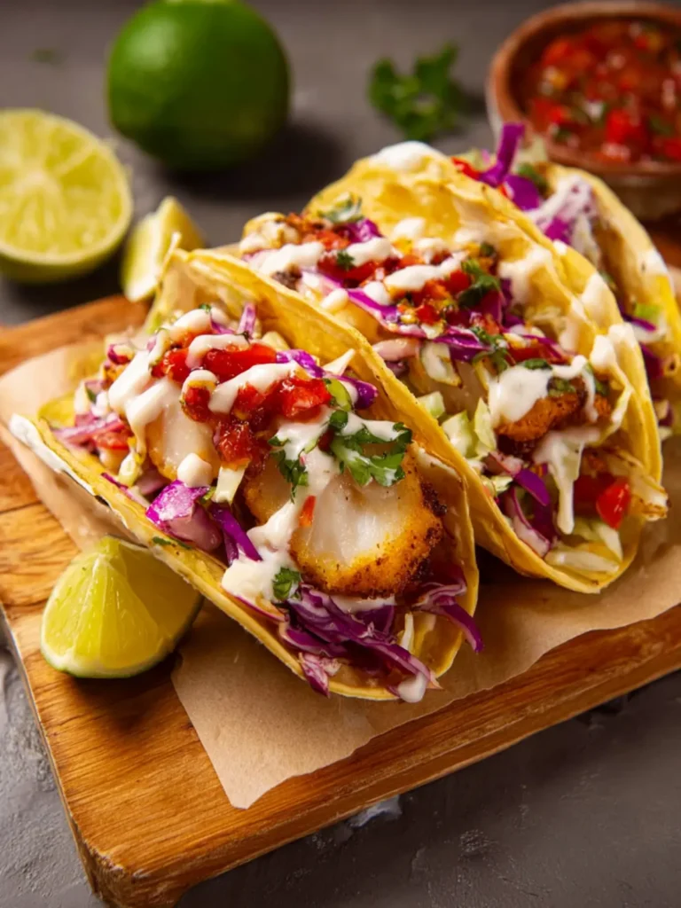 Easy Fish Tacos First Image