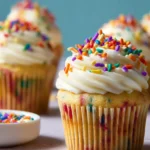 Gluten Free Funfetti Cupcakes First Image