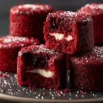 Homemade Red Velvet Brownie Bites First Image