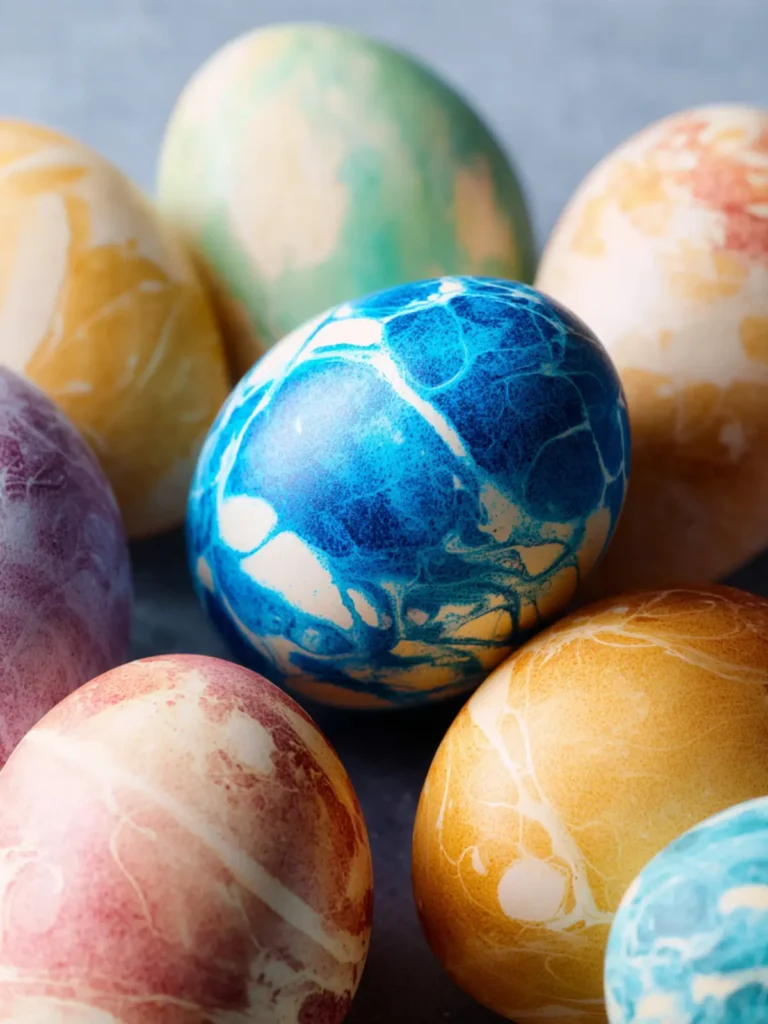 Marbled Easter Eggs First Image