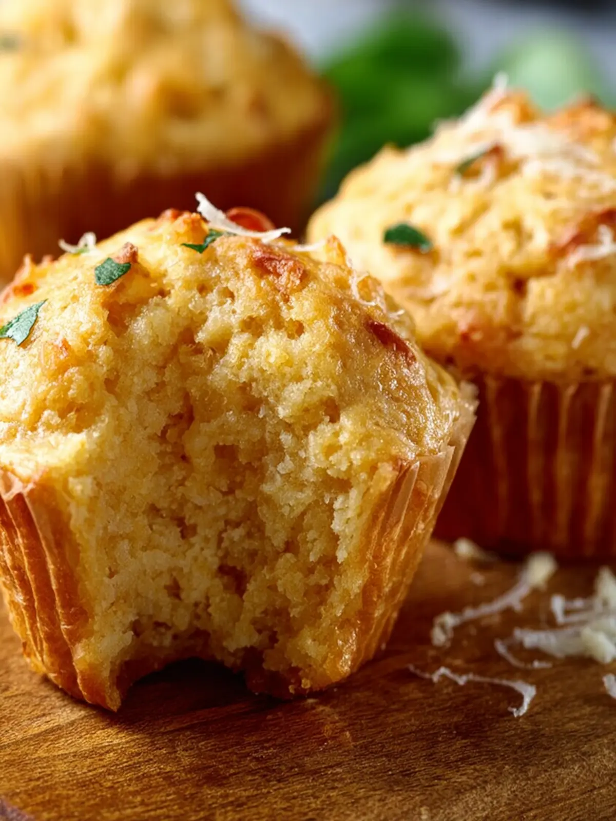 Parmesan Muffins First Image