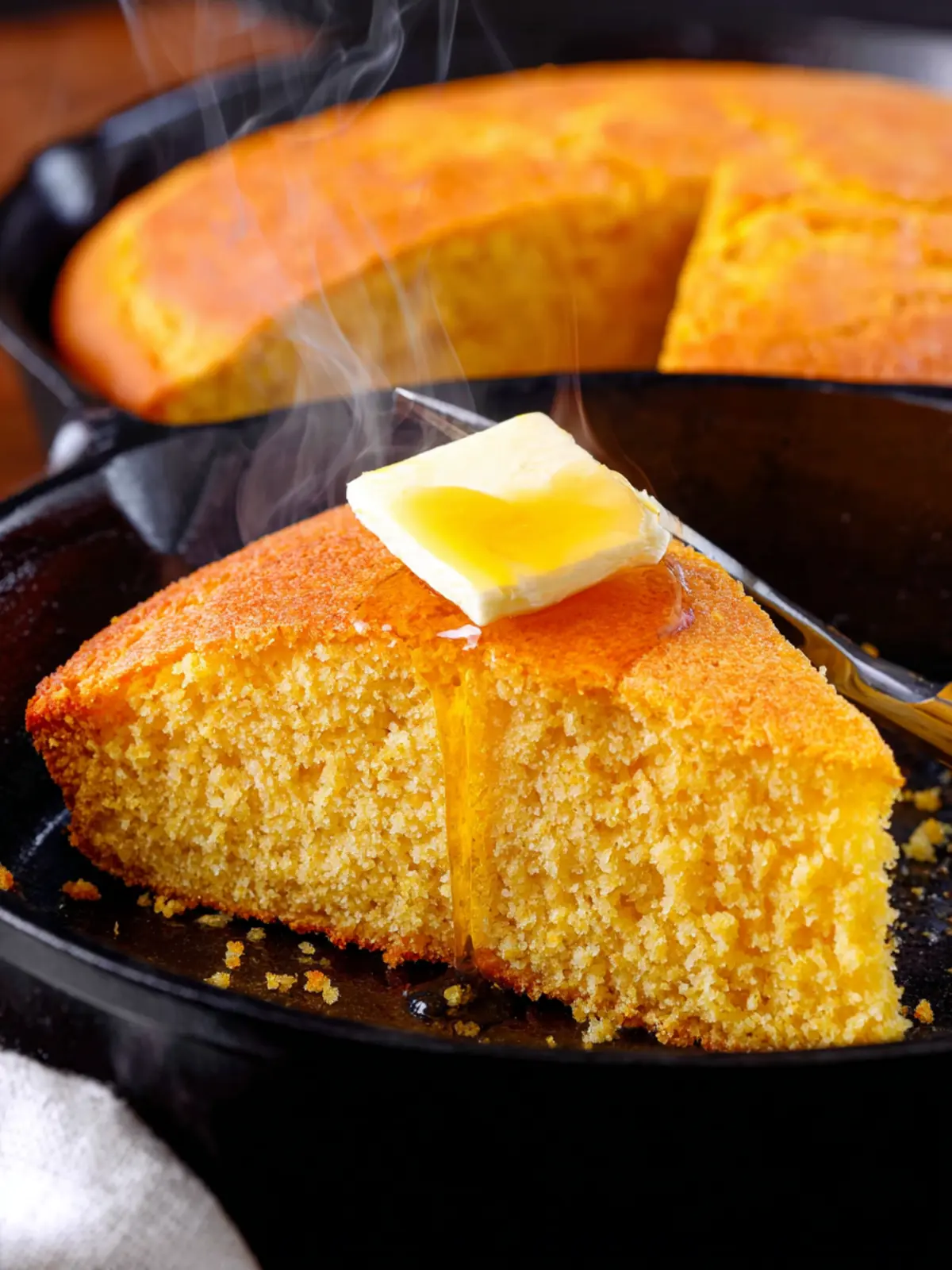 Skillet Cornbread First Image