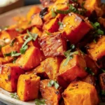 Sweet Potato Cubes, Easy and Quick Air Fryer Recipe First Image