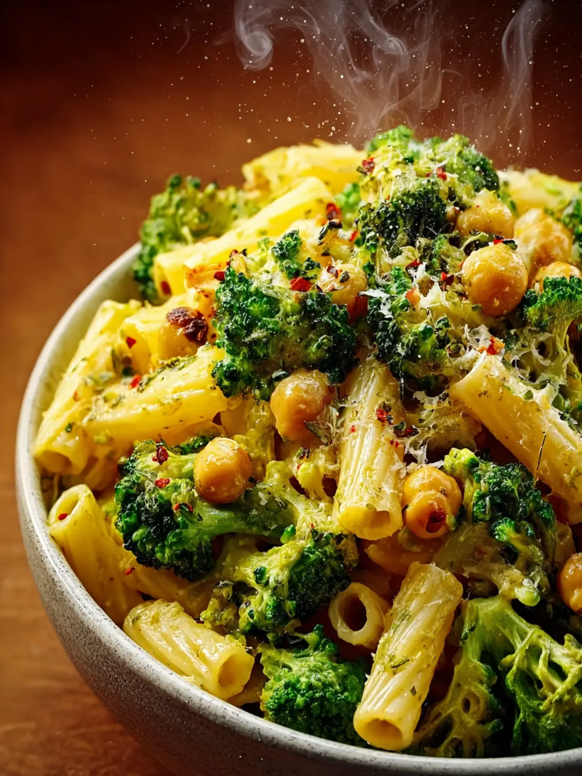Broccoli Chickpea Pasta First Image