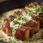 Garlic Butter Steak Parmesan Cream First Image
