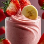 strawberry banana smoothie First Image
