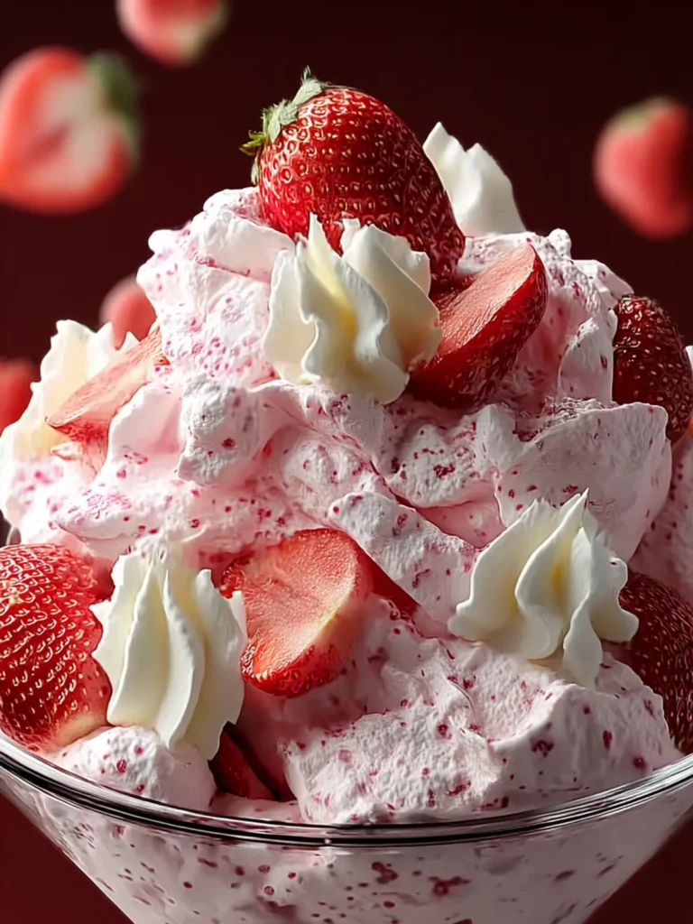 strawberry fluff salad First Image
